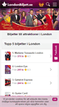 Mobile Screenshot of londonbiljett.se